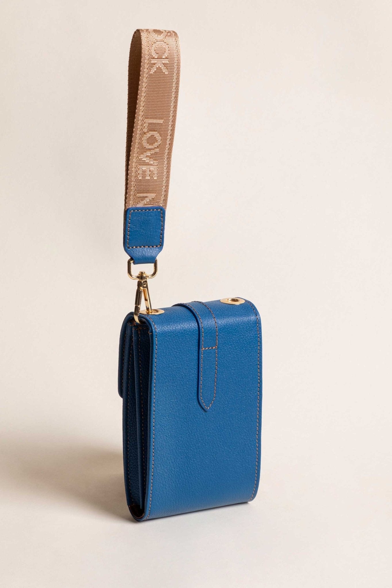 Crossbody Celular Azul - Correa + pulsera - LOVENOCK