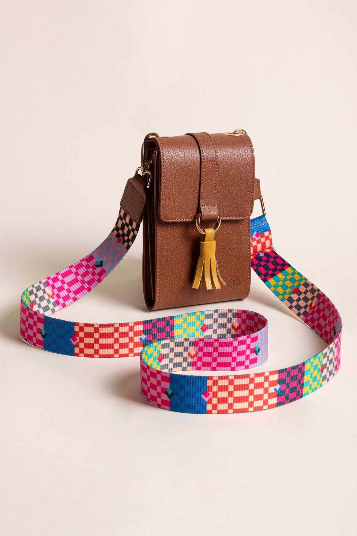 Crossbody Celular Canela - Correa + pulsera - LOVENOCK